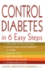 Control Diabetes in Six Easy Steps - Book