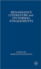 Renaissance Literature and its Formal Engagements - Book