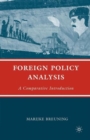 Foreign Policy Analysis : A Comparative Introduction - Book
