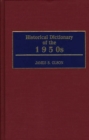 Historical Dictionary of the 1950s - eBook