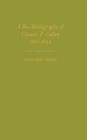 A Bio-Bibliography of Countee P. Cullen, 1903-1946 - eBook