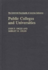Public colleges and universities - Book