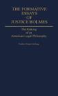 The Formative Essays of Justice Holmes : The Making of an American Legal Philosophy - Book