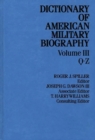 Dict Amer Military Biog V3 - Book