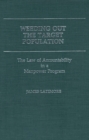 Weeding Out the Target Population : The Law of Accountability in a Manpower Program - Book