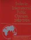 Index to International Public Opinion, 1983-1984 - Book