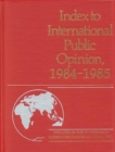 Index to International Public Opinion, 1984-1985 - Book