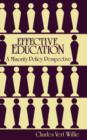 Effective Education : A Minority Policy Perspective - Book