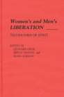 Women's and Men's Liberation : Testimonies of Spirit - Book