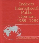 Index to International Public Opinion, 1988-1989 - Book