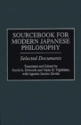 Sourcebook for Modern Japanese Philosophy : Selected Documents - Book
