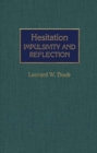 Hesitation : Impulsivity and Reflection - Book