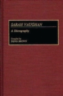 Sarah Vaughan : A Discography - Book