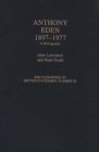 Anthony Eden, 1897-1977 : A Bibliography - Book