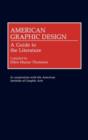 American Graphic Design : A Guide to the Literature - Book