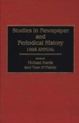 Studies in Newspaper and Periodical History, 1994 Annual - Book