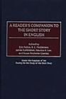 A Reader's Companion to the Short Story in English - Book