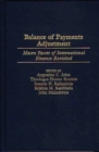 Balance of Payments Adjustment : Macro Facets of International Finance Revisited - Book