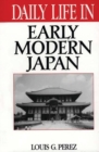 Daily Life in Early Modern Japan - Book