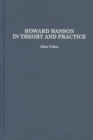 Howard Hanson in Theory and Practice - Book