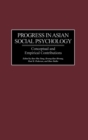 Progress in Asian Social Psychology : Conceptual and Empirical Contributions - Book