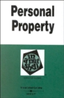 Personal Property in a Nutshell - Book