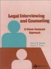 Legal Interviewing and Counseling - Book