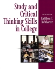 Study and Critical Thinking Skills in College - Book