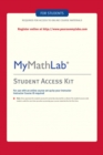 MyLab Math -- Standalone Access Card - Book