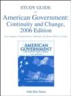 Study Guide for American Government: Continuity and Change - Book