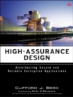 High-Assurance Design : Architecting Secure and Reliable Enterprise Applications - Book