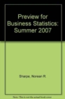 Preview for Business Statistics : Summer 2007 - Book