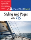 Styling Web Pages with CSS : Visual QuickProject Guide - Book