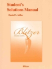 College Algebra : Student Solutions Manual - Book