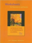 Introductory and Intermediate Algebra : Worksheets for Classroom or Lab Practice - Book