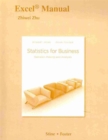 Excel Manual for Statistics for Business : Decision Making and Analysis - Book