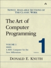 Art of Computer Programming, Volume 1, Fascicle 1, The : MMIX -- A RISC Computer for the New Millennium - eBook