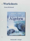 Worksheets for Beginning and Intermediate Algebra with Applications & Visualization - Book