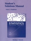 Student's Solutions Manual for A First Course in Statistics - Book