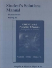 Student Solutions Manual for Essentials of Probability & Statistics for Engineers & Scientists - Book