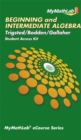 MyMathLab eCourse for Trigsted/Bodden/Gallaher Beginning & Intermediate Algebra--Access Card--PLUS Guided Notebook - Book