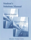 Student Solutions Manual for Differential Equations : Computing and Modeling and Differential Equations and Boundary Value Problems: Computing and Modeling - Book