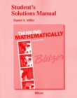 Student's Solutions Manual for Thinking Mathematically - Book