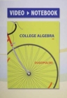 Video Notebook for College Algebra - Book