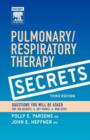 Pulmonary/Respiratory Therapy Secrets : With STUDENT CONSULT Online Access - Book