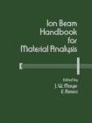 Ion Beam Handbook for Material Analysis - eBook