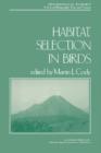 Habitat Selection in Birds - eBook