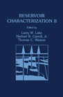 Reservoir Characterization II - eBook