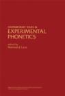 Contemporary Issues in Experimental Phonetics - eBook