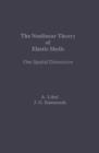 The Nonlinear Theory of Elastic Shells : One Spatial Dimension - eBook